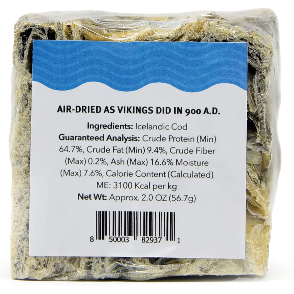 Icelandic+ Morue Cube: poisson sauvage utilisé, sans additifs