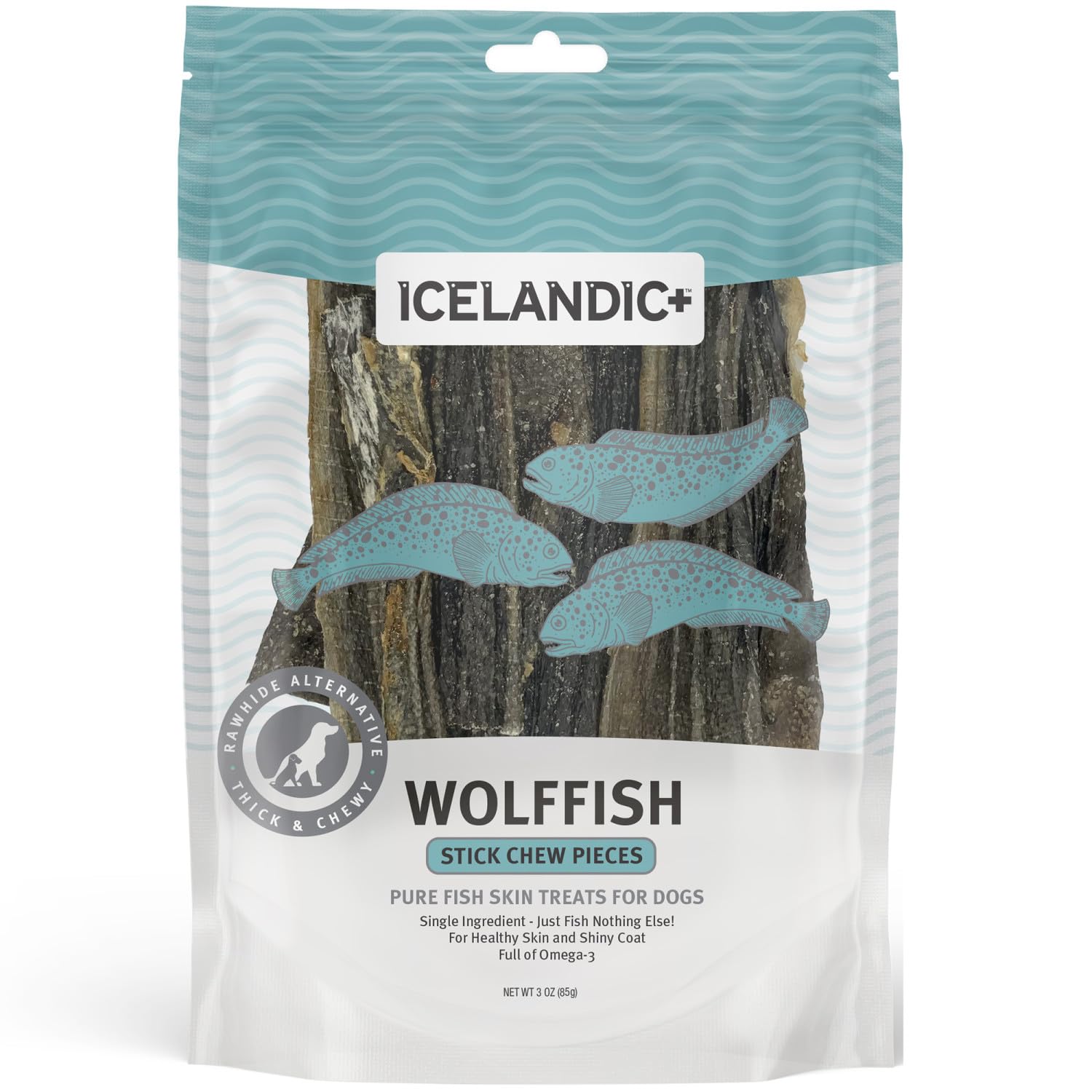 Icelandic+ Wolffish séchage à l’air – méthode authentique.