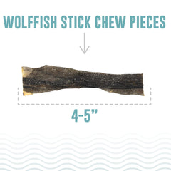 Icelandic+ Wolffish tranche séchée – croquant et odeur légère.