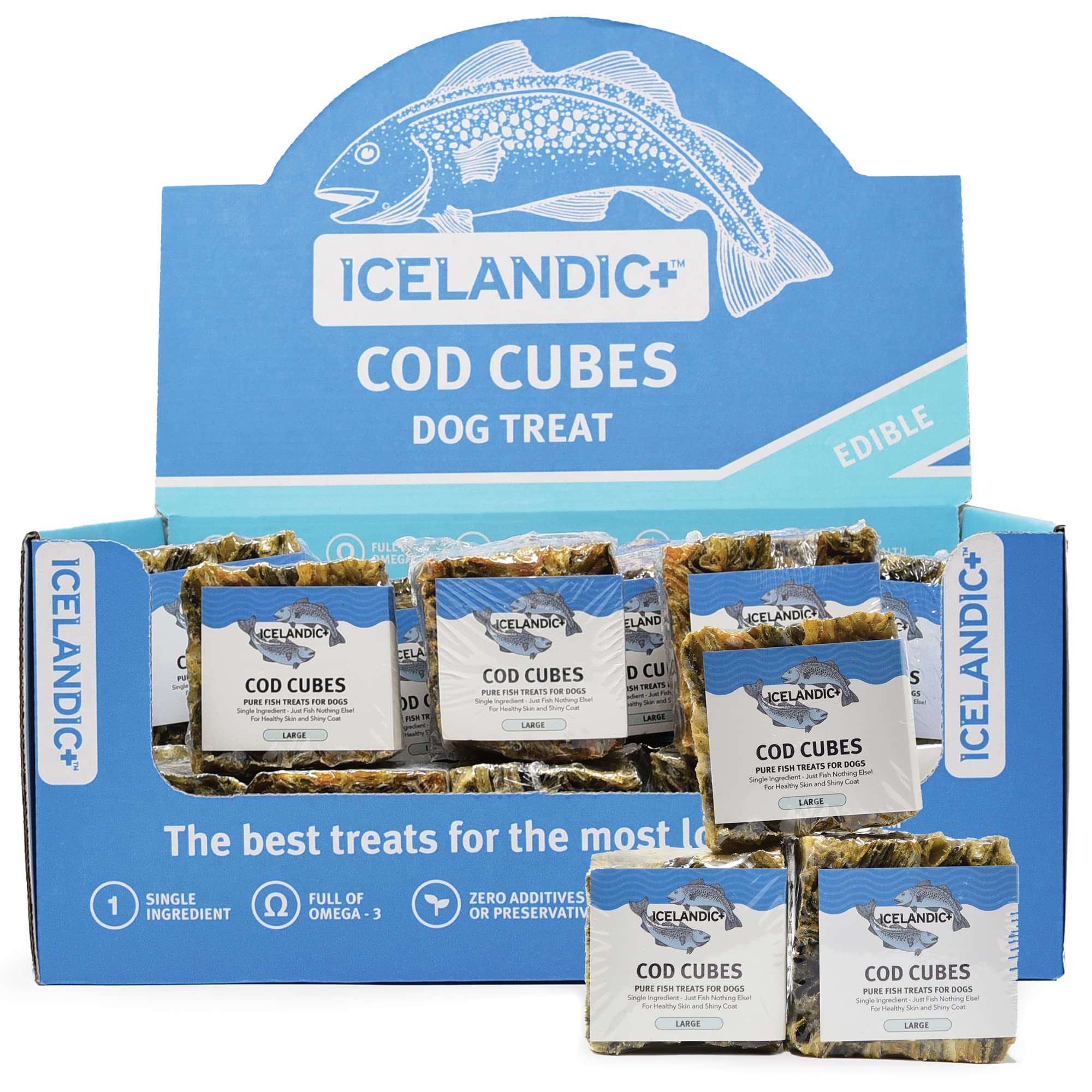 Zéro odeur marquée comparée à d'autres friandises poisson