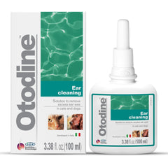 ICF Otodine: flacon 100ml pour nettoyage doux des oreilles des chiens et chats