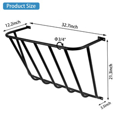 ICITYWALL cadre acier galvanise noir – structure robuste et durable.