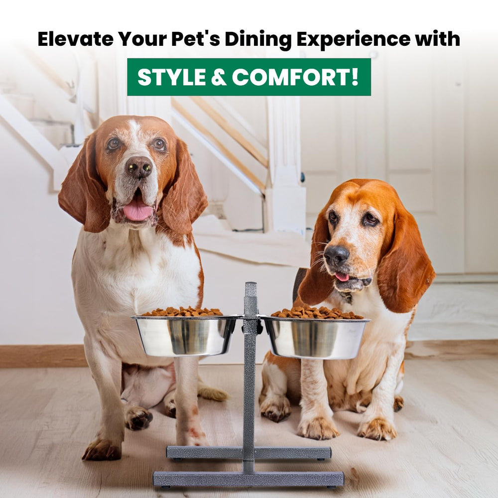 Iconic Pet: hauteur ajustable, s'adapte à la taille de l'animal.