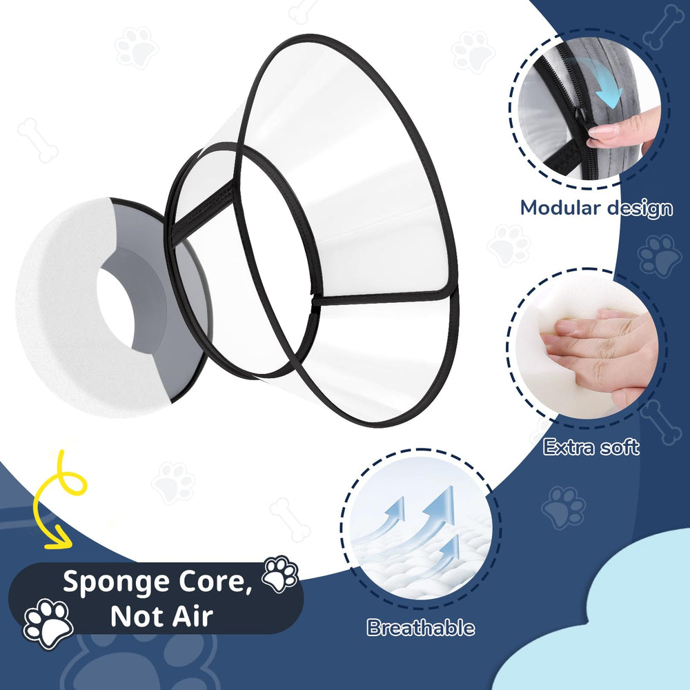 ICOYEA Donut Chien – confort quotidien sans irritation.