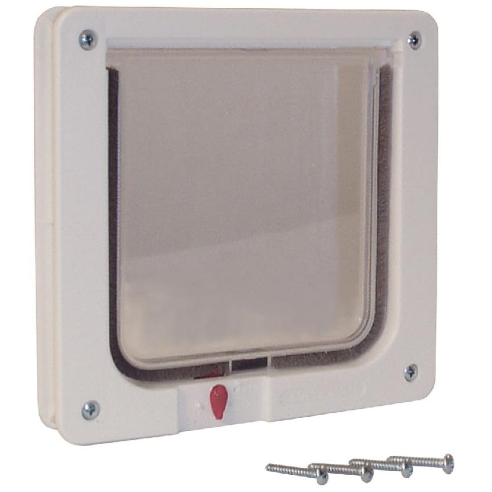 Ideal Pet Products porte-chat volet Lexan 6,25 x 6,25, durable et transparent.
