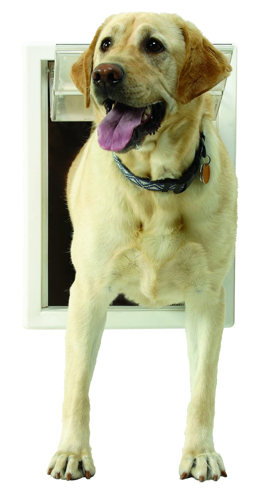 Cadre télescopique de la porte Ideal Pet Products pour un montage facile et sécurisé.
