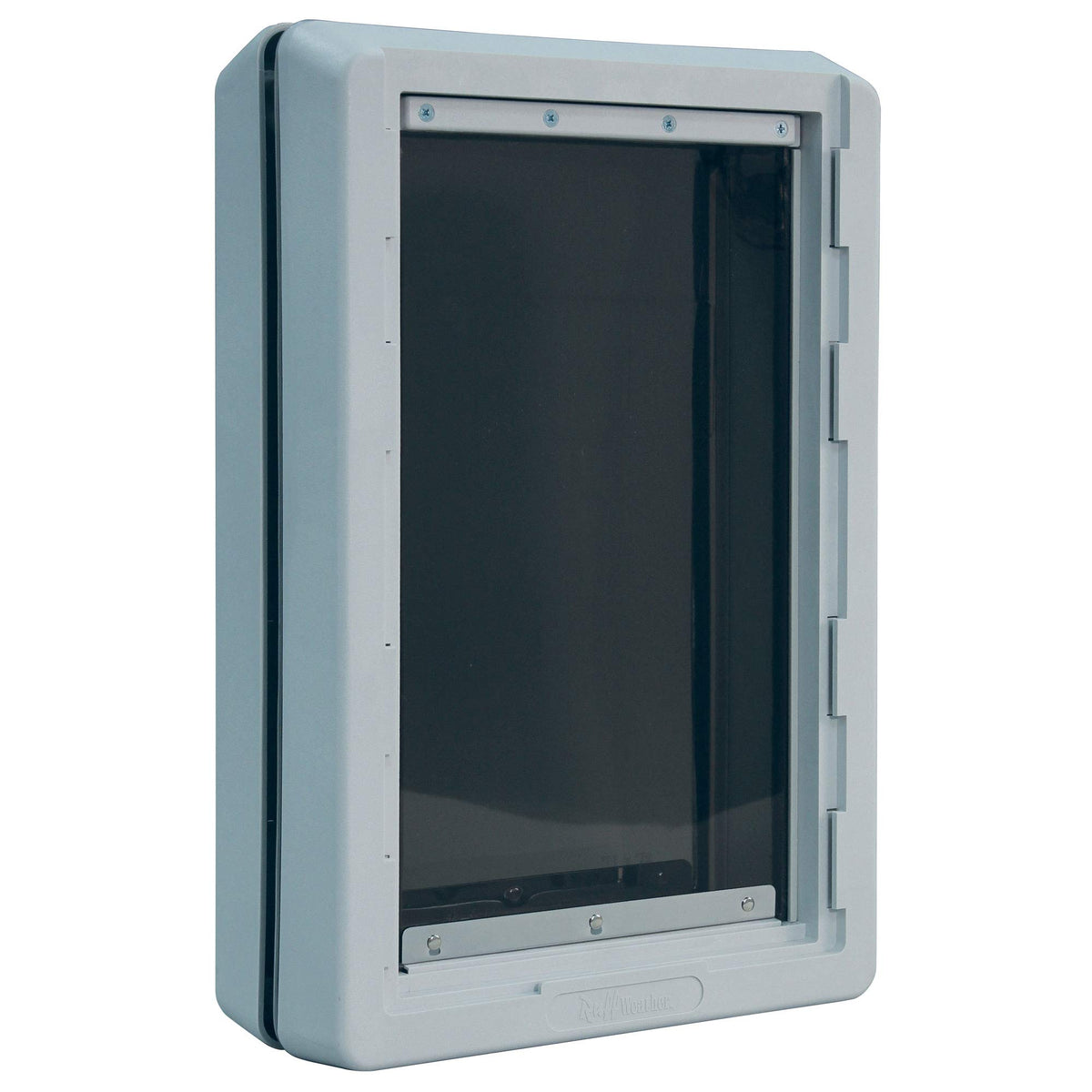 Porte Ruff-Weather d'Ideal Pet Products avec cadre télescopique, isolation accrue pour toutes les saisons.