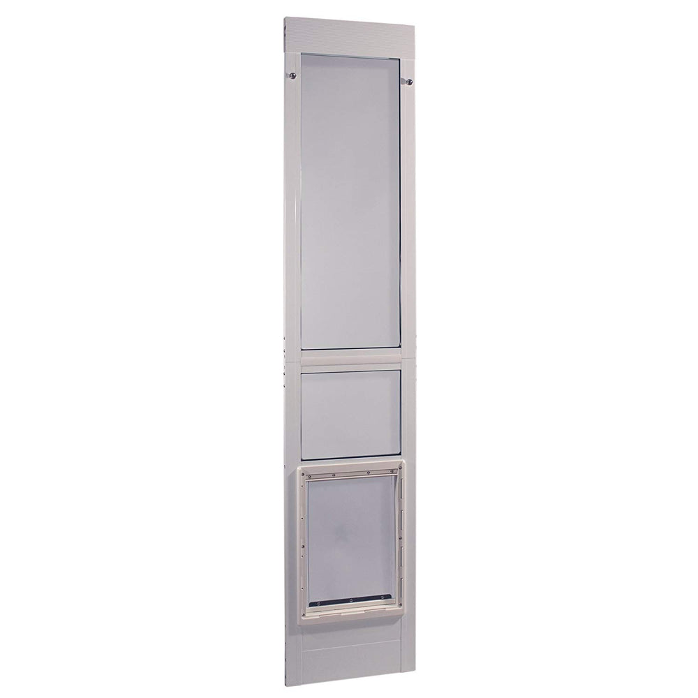 Porte patio aluminium modulaire Ideal Pet, cadre solide et design élégant.