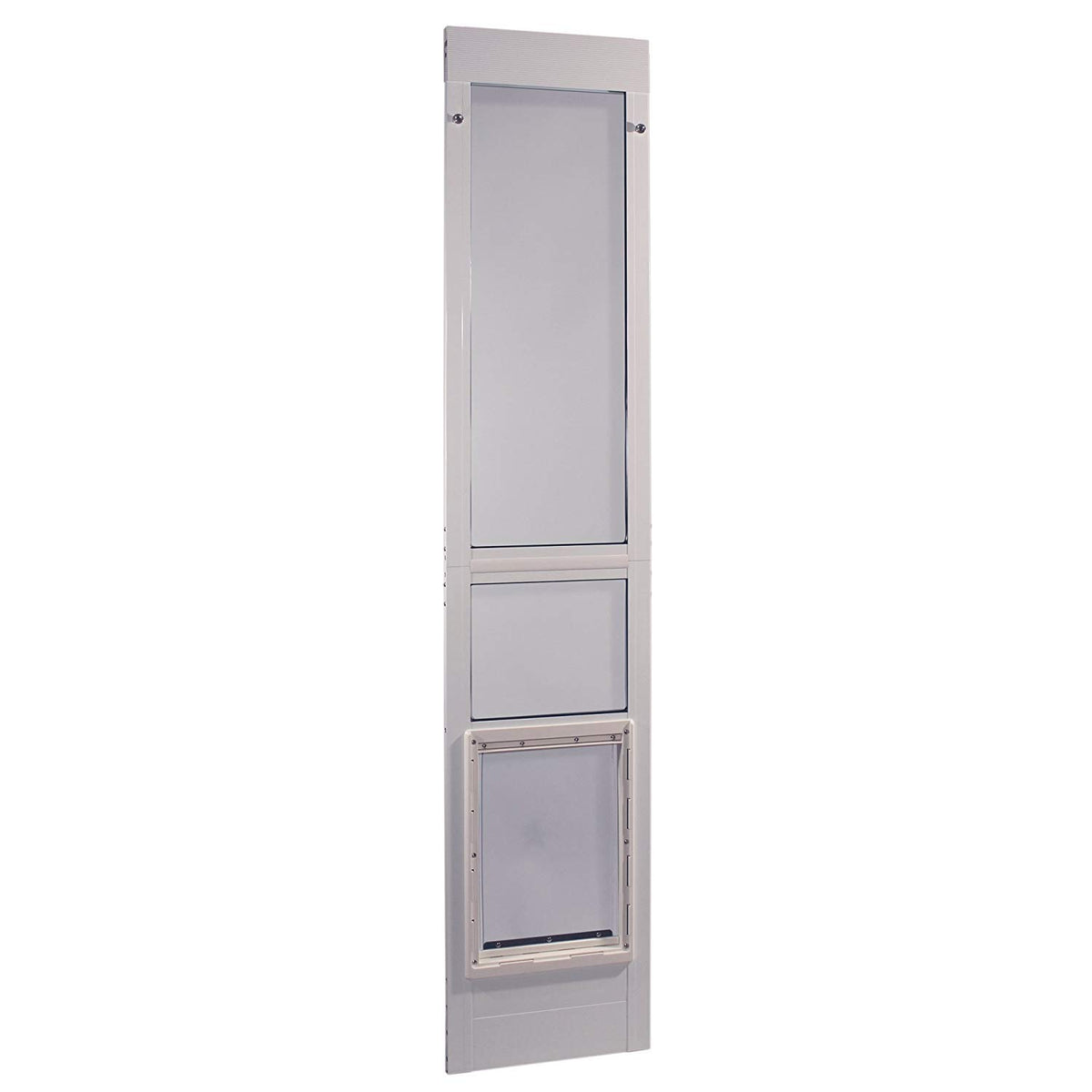 Porte patio aluminium modulaire Ideal Pet, cadre solide et design élégant.