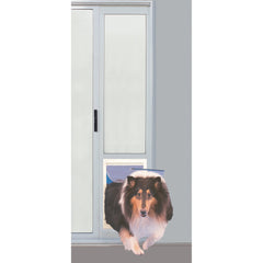 Rabat vinyle transparent de 10,5 x 15 po facilite le passage des animaux