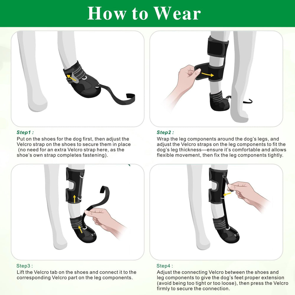 Idepet chaussure orthopédique pour chien: protection des orteils et soutien articulaire