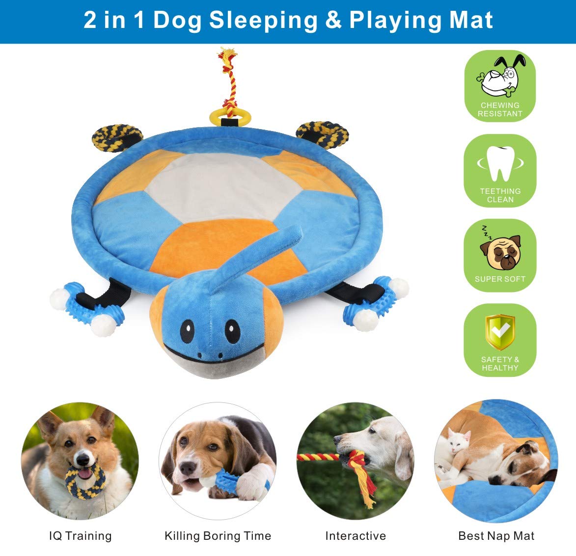 Idepet Tapis-doux perle cristal, douceur premium pour le repos des animaux.
