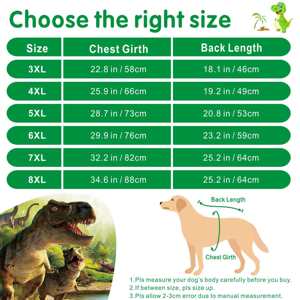 Idepet utilisation pratique – enfiler facilement le costume dinosaure chien