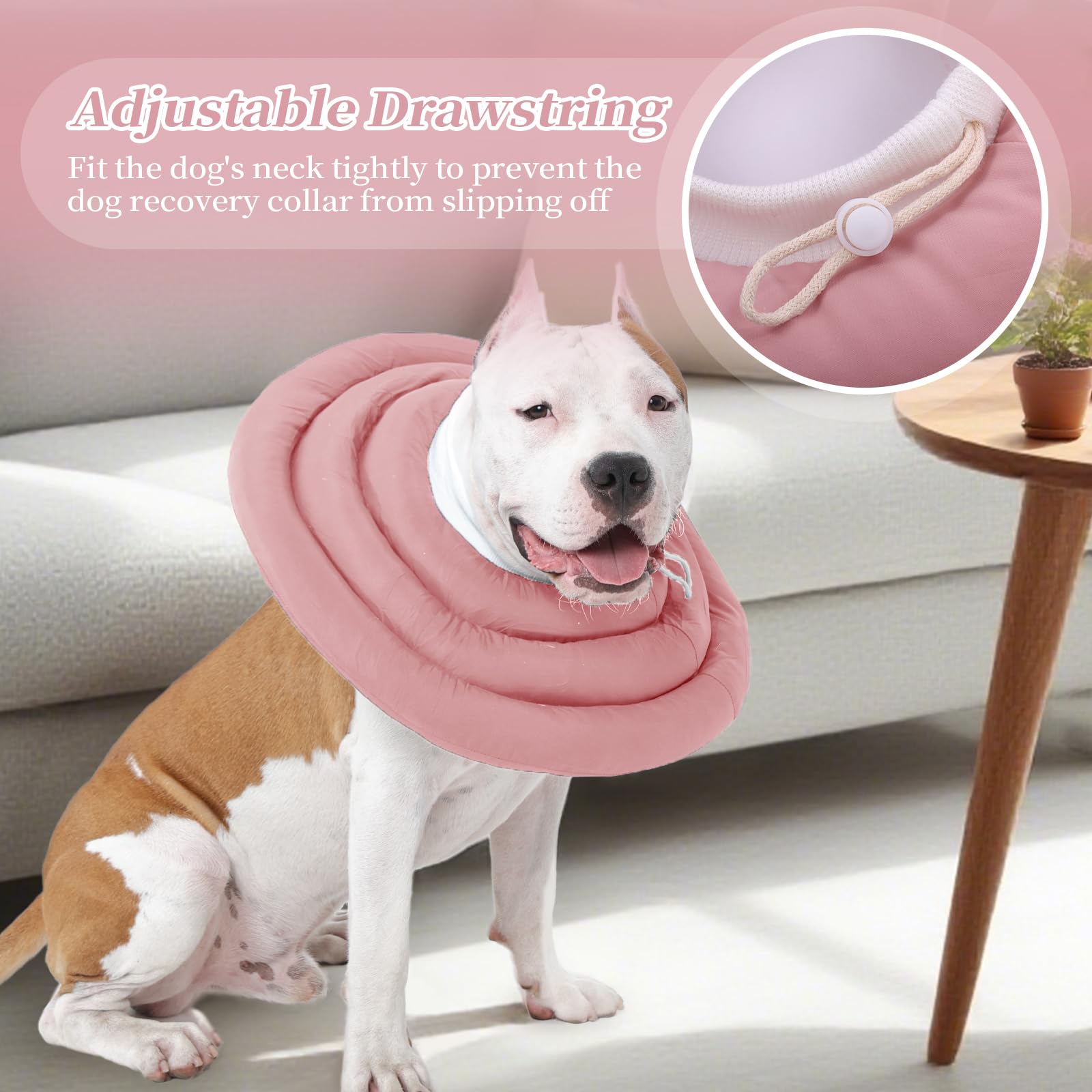 IDOMIK collier recuperation-petits-chiens-rose parfait pour petits chiens.