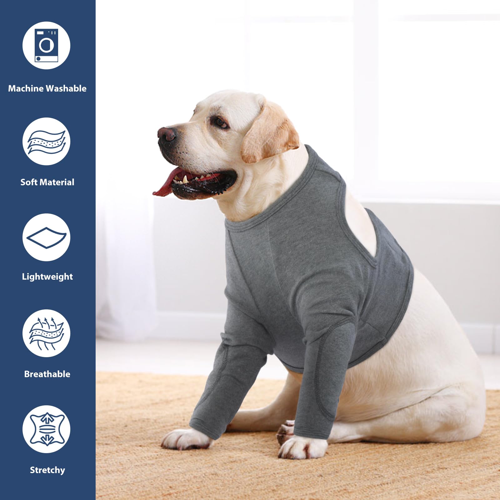 IDOMIK lavable en machine gris, entretien simple pour usage quotidien.