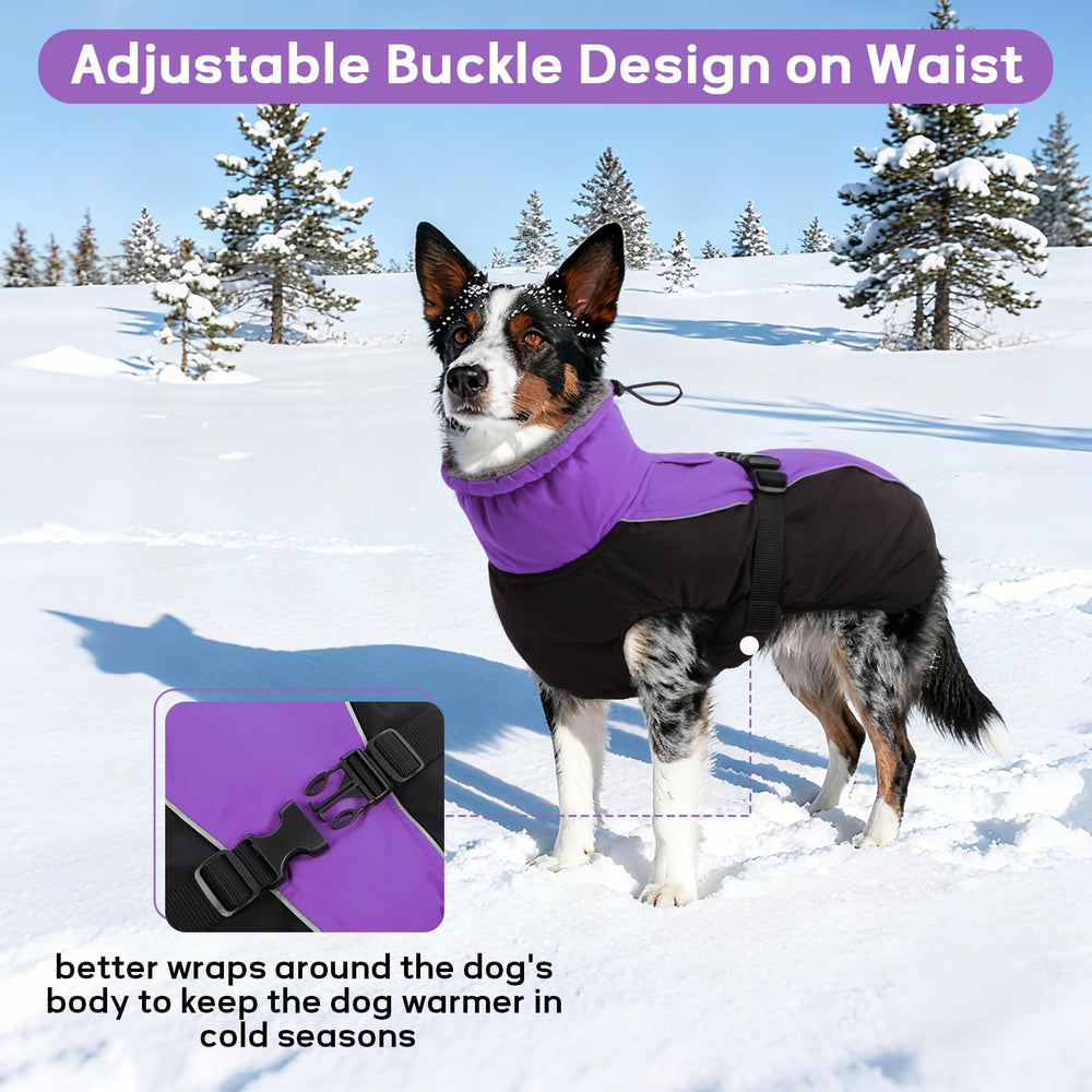 Manteau IDOMIK avec trou pour laisse, sécurité lors des promenades.