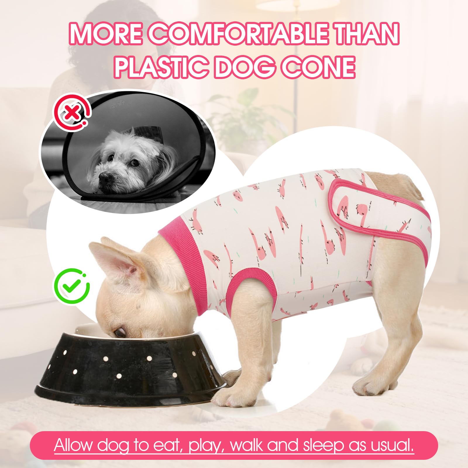 IDOMIK protection ventrale lavable et durable pour post-chirurgie.