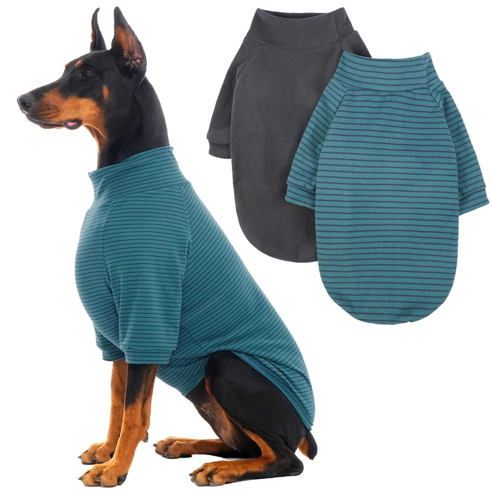 IECOii gilet polaire chien XXL – vue avant, douceur et chaleur pour les promenades.