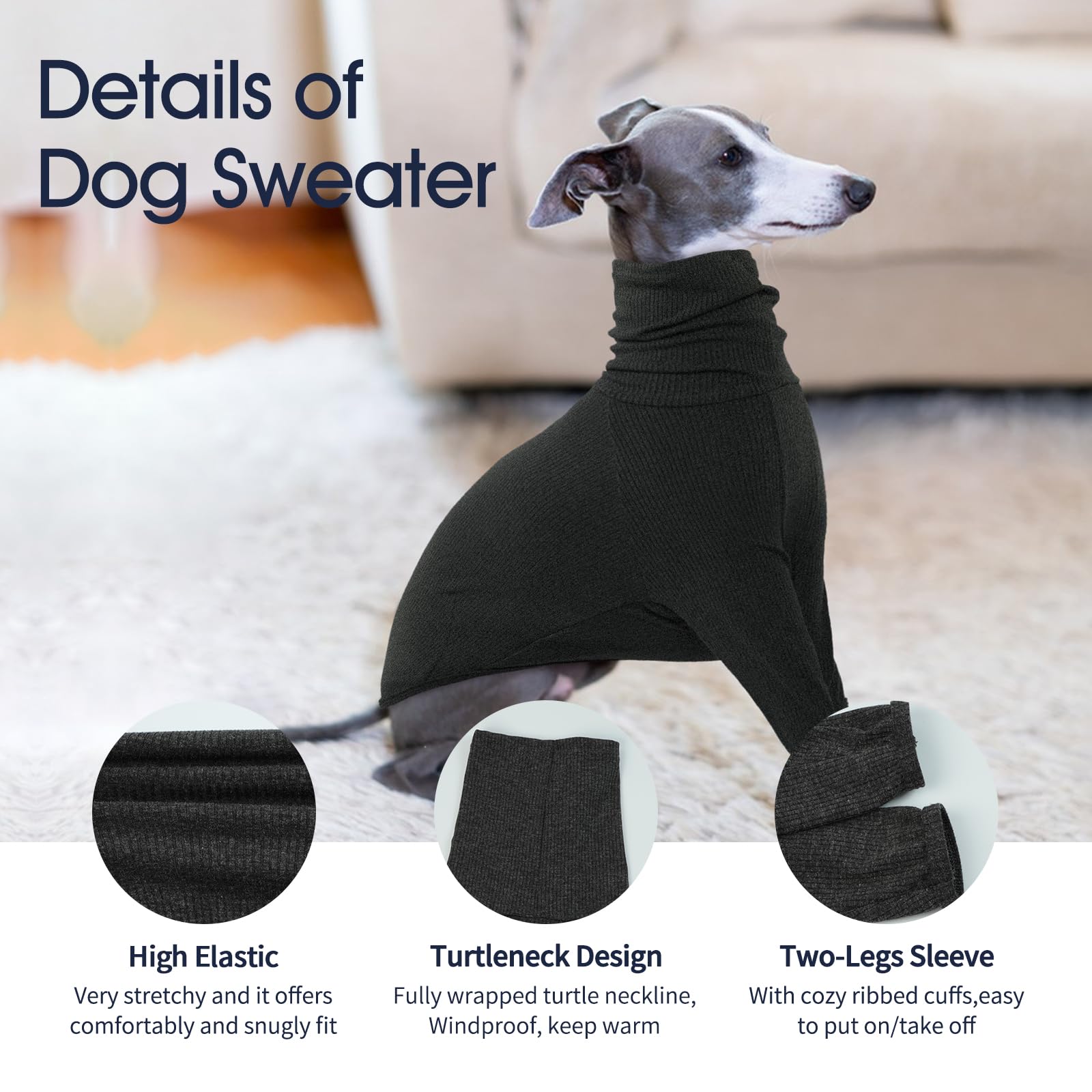 IECOii matiere-douce-greyhound: tissu doux et chaleur agréable.