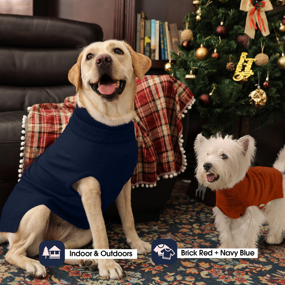 Ensemble de deux pulls IECOii XL, rotation facile pour garder votre chien au chaud.
