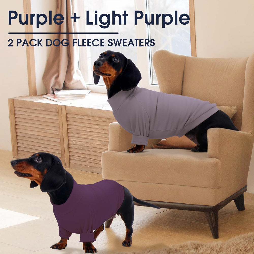 IECOii pull polaire chien manches, coupe pratique et souple.
