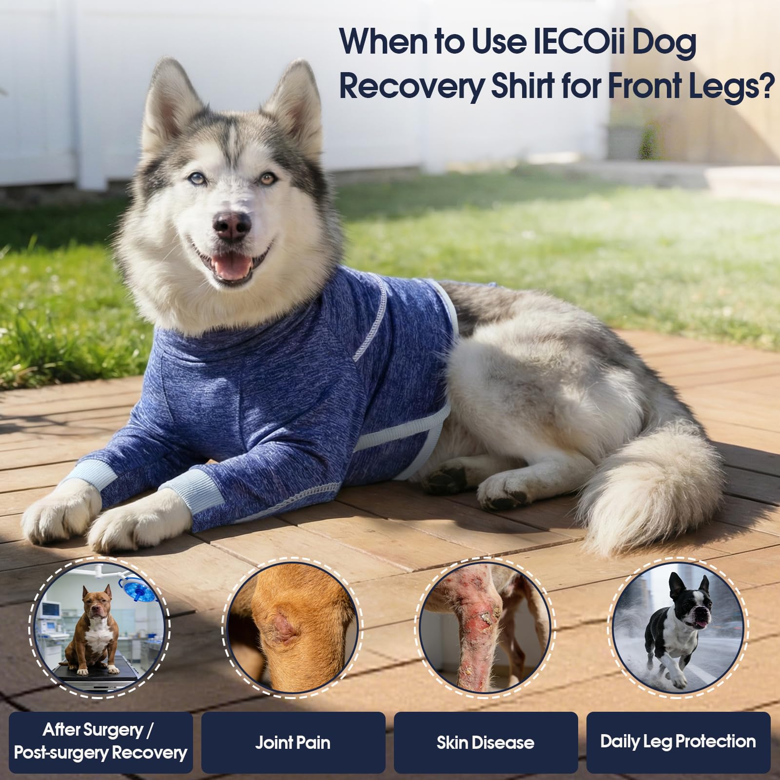 IECOii Shirt Recovery – mouvements-naturels grâce à une conception légère