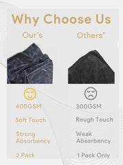 IEDASING'S CHOICE serviette douce et confortable pour chien après le bain