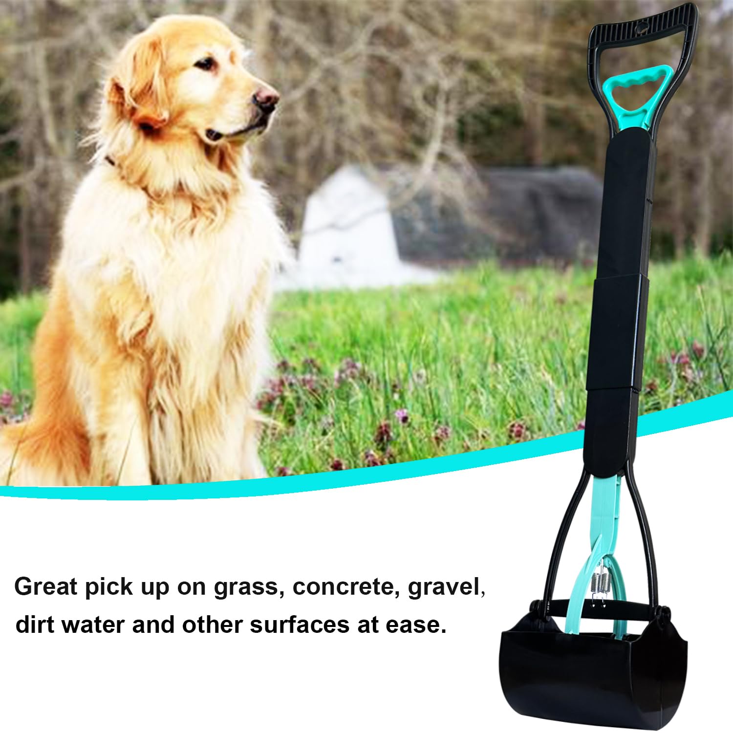 ienjoyed pooper-scooper compact rangement facilite le transport et le stockage.