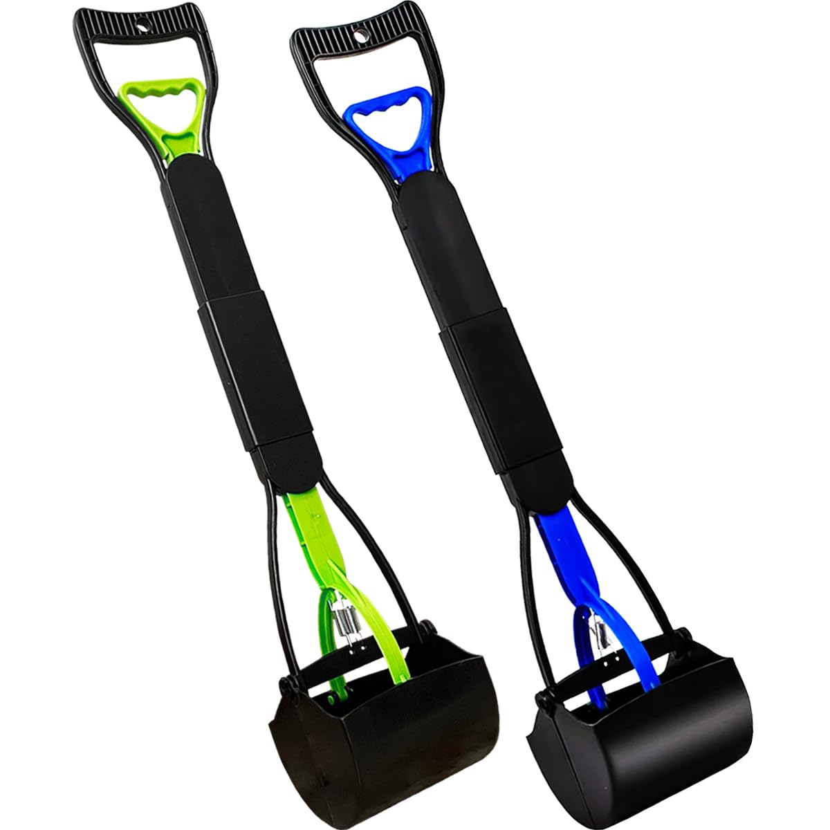 ienjoyed Pooper Scooper avec manche longue de 28 pouces, ramassage pratique sans se pencher.