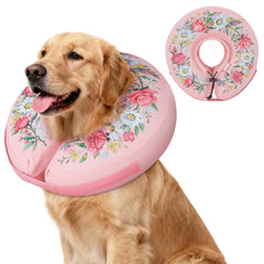 IEUUMLER collier-cone chien gonflable: protection douceur et récupération plus sûre.