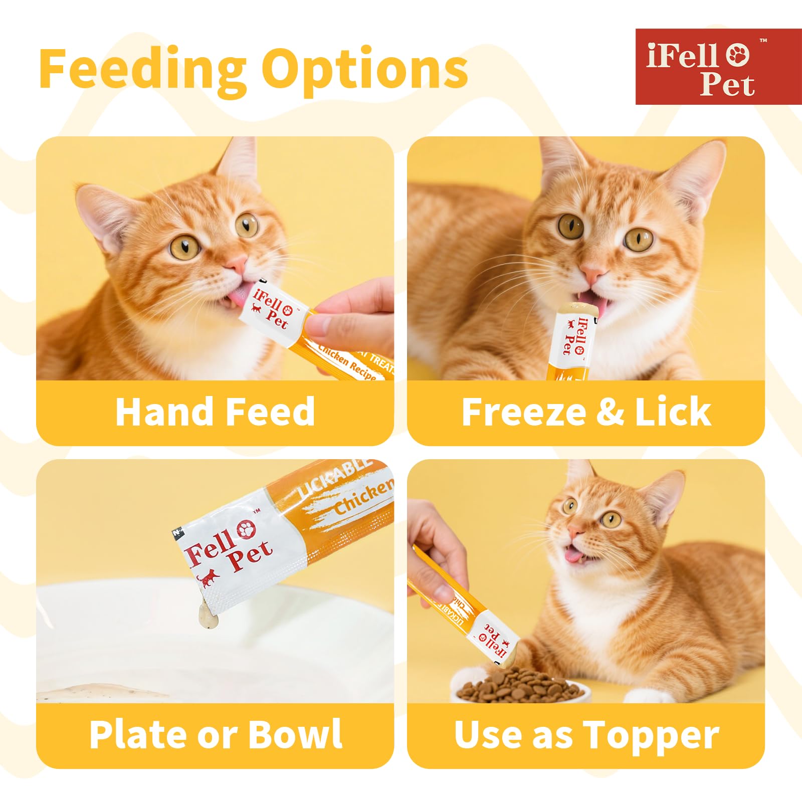 IFELLO PET qualité haute pâte crème – sans additifs et sans grains.