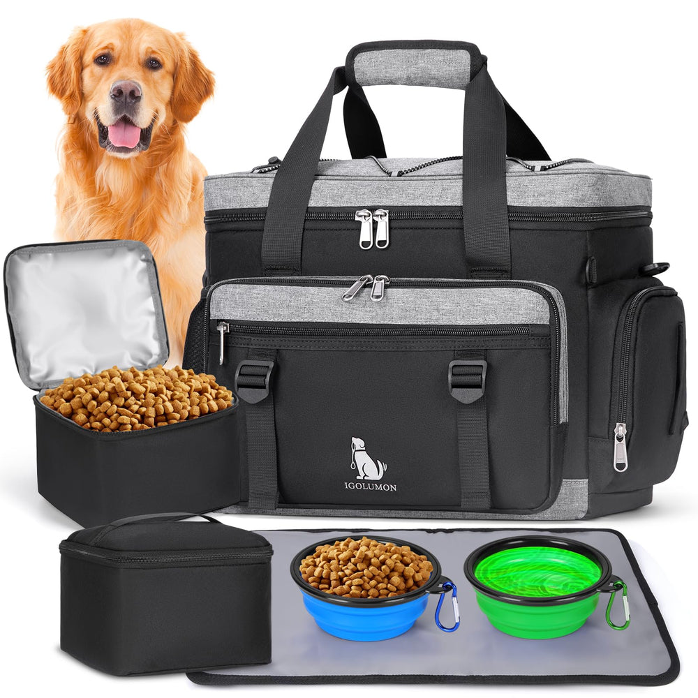 IGOLUMON sac voyage chien grande capacité, rangement optimisé pour les trajets