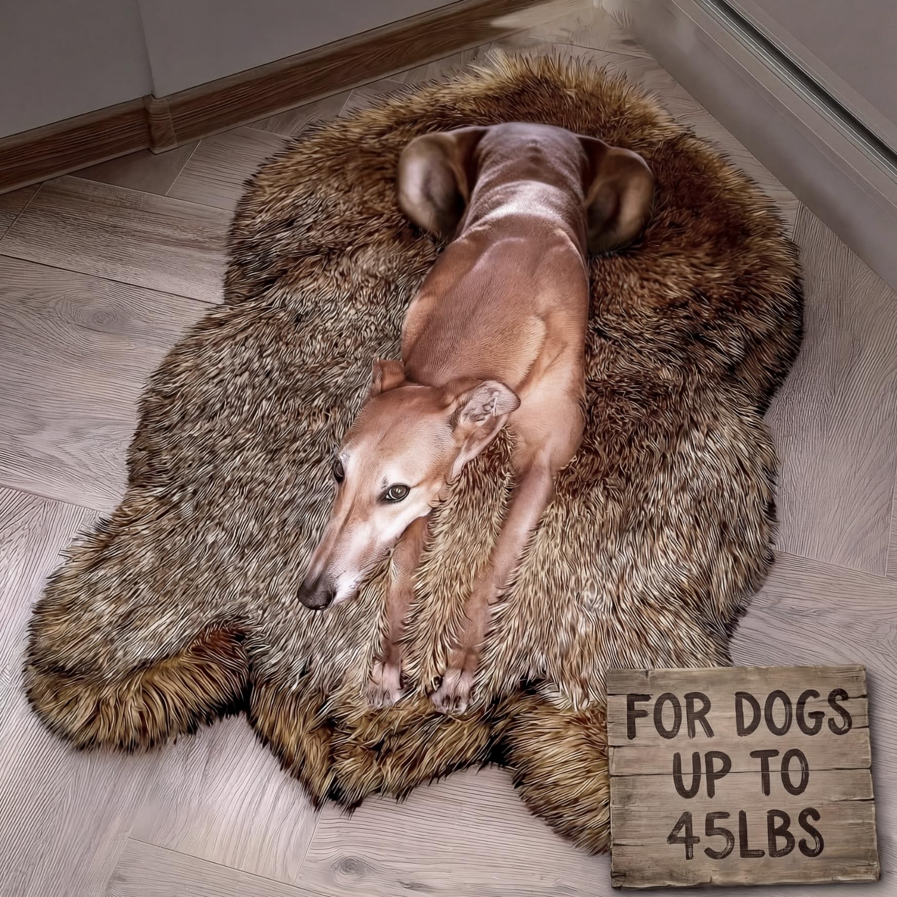 Conception légère IHAPPYDOG qui s'intègre facilement à votre intérieur.