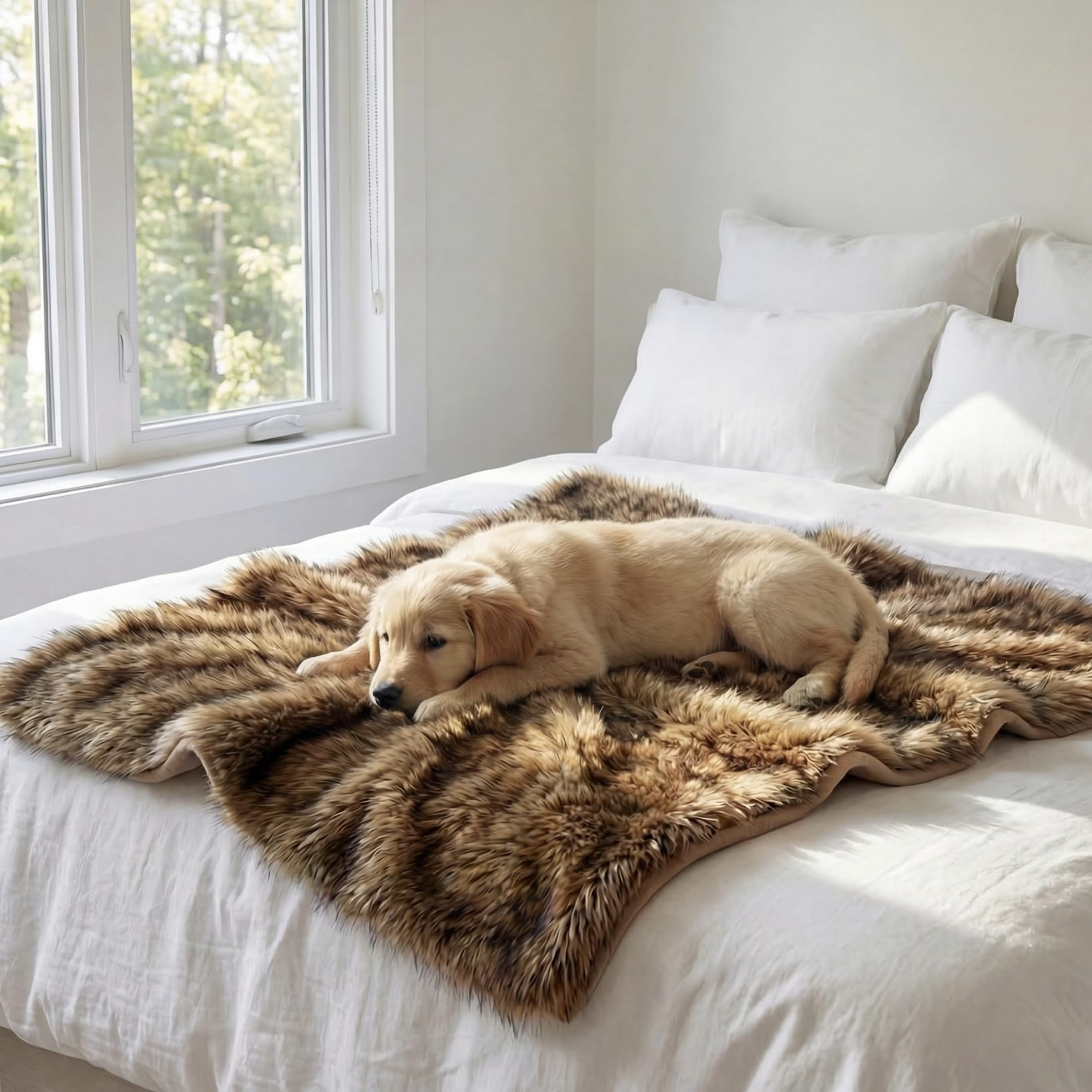 IHAPPYDOG lavable en machine et durable, entretien facile sans perte de douceur.