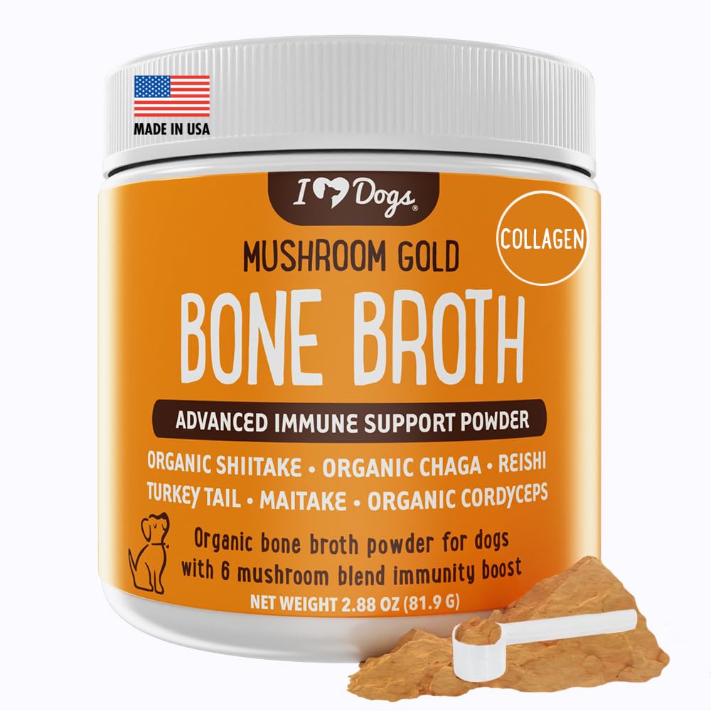 iHeartDogs bouillon d’os chien, texture riche et appétence possible lors des repas
