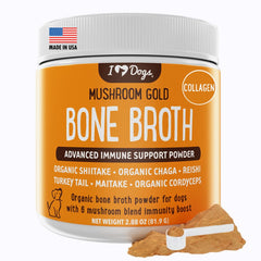 iHeartDogs bouillon d’os chien, texture riche et appétence possible lors des repas