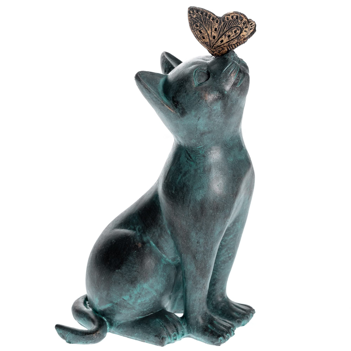 iHeartDogs - Figurine memoriale chat papillon, ideale pour le jardin