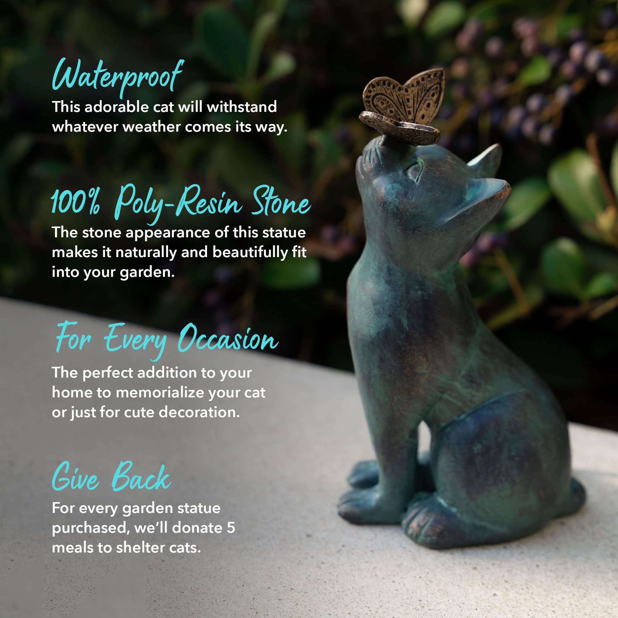 iHeartDogs - Emplacement memoire chat dans le jardin pres des fleurs