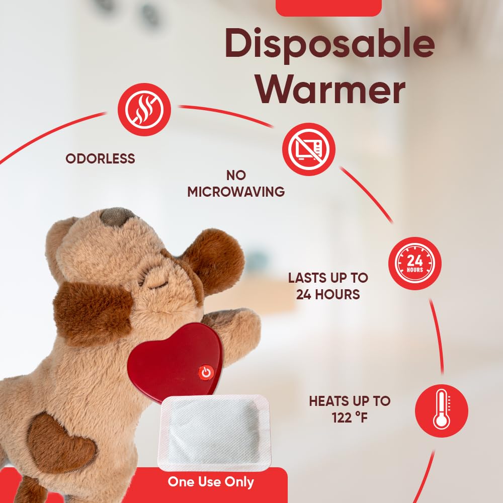 iHeartDogs lavage facile en machine de la peluche douce