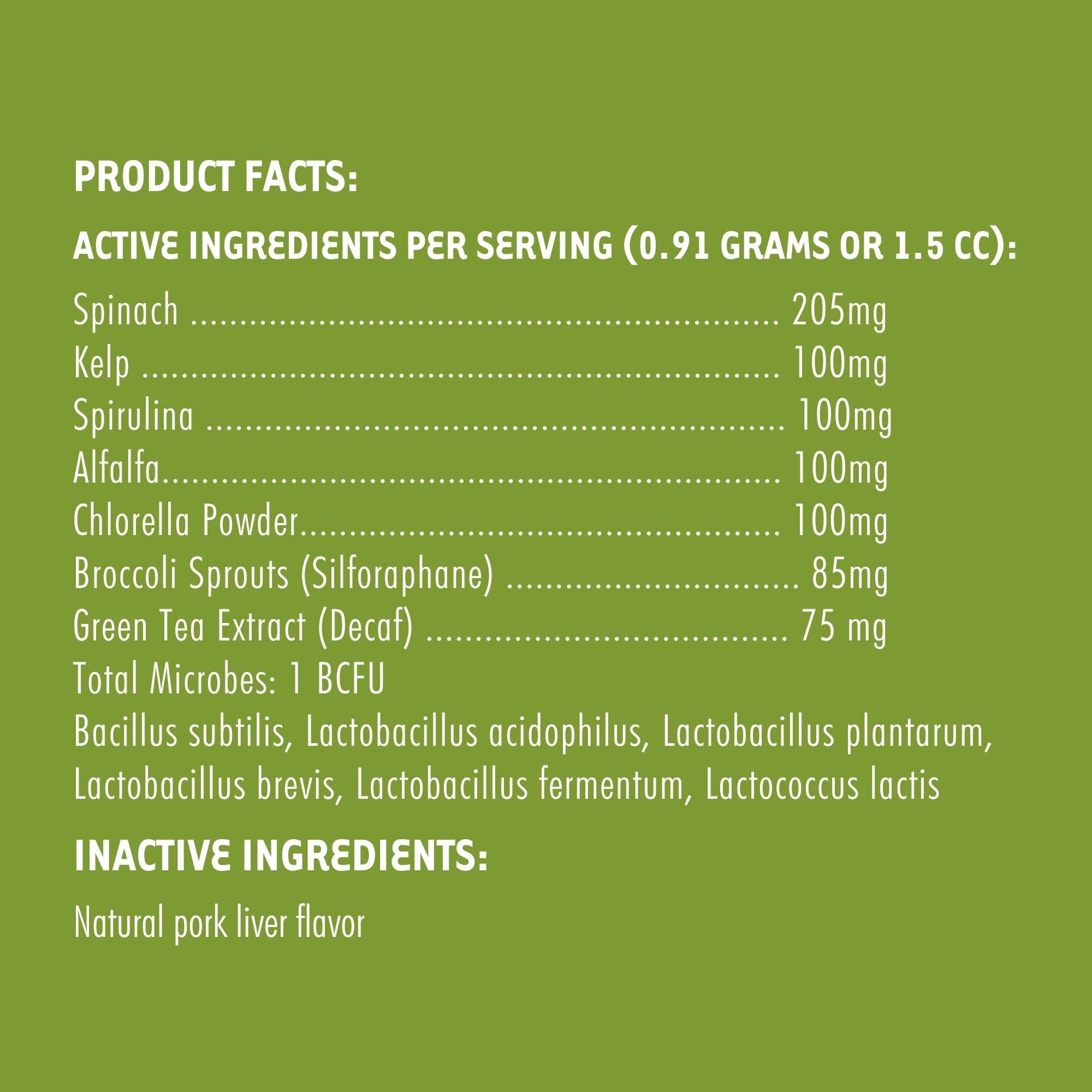 iHeartDogs Super Greens – Doseur inclus, facilité d’intégration dans les repas.