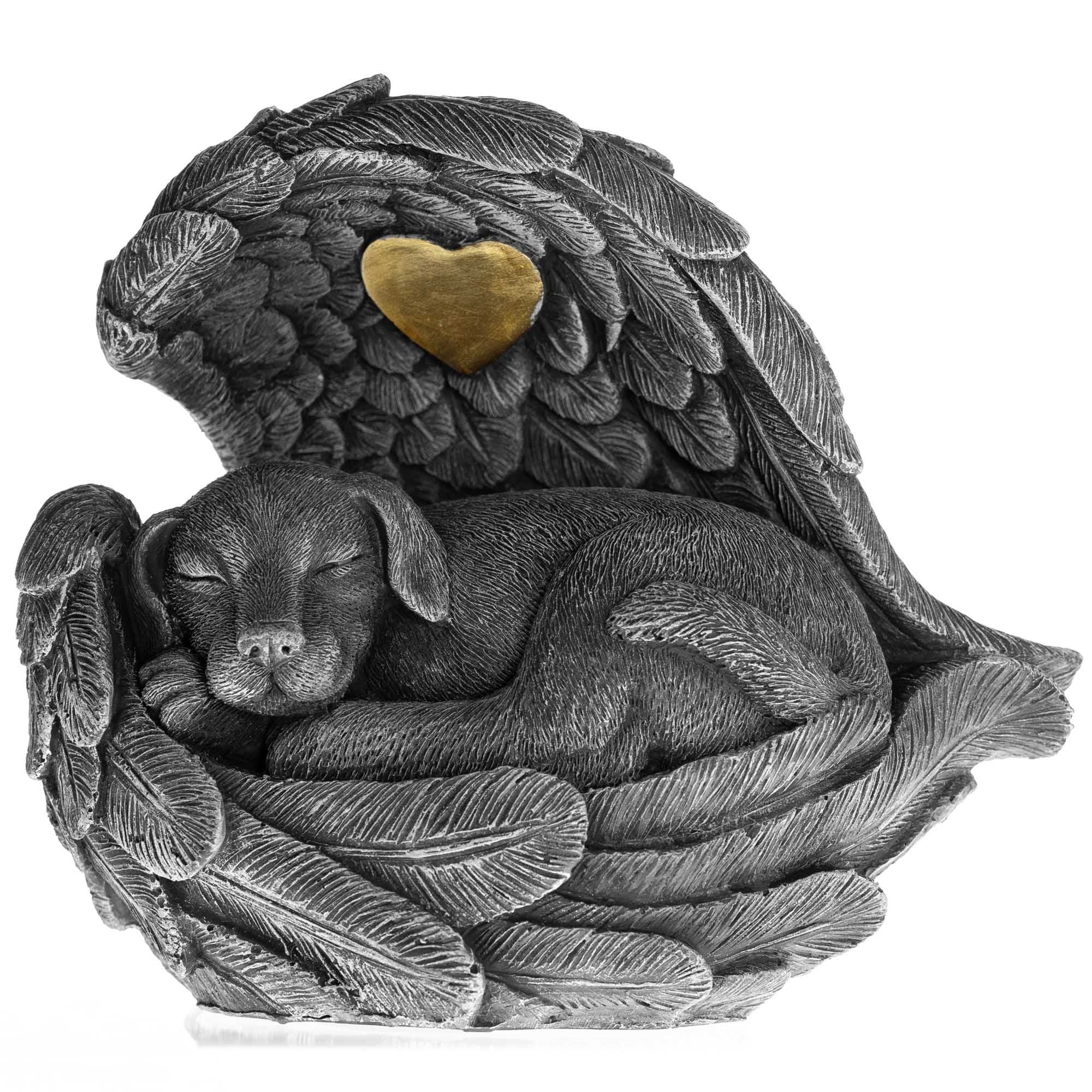 iHeartDogs urne ailes d ange coeur, memorial tendre pour chien.