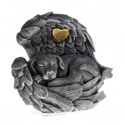 iHeartDogs urne chien, élément décoratif et fonctionnel pour jardin.