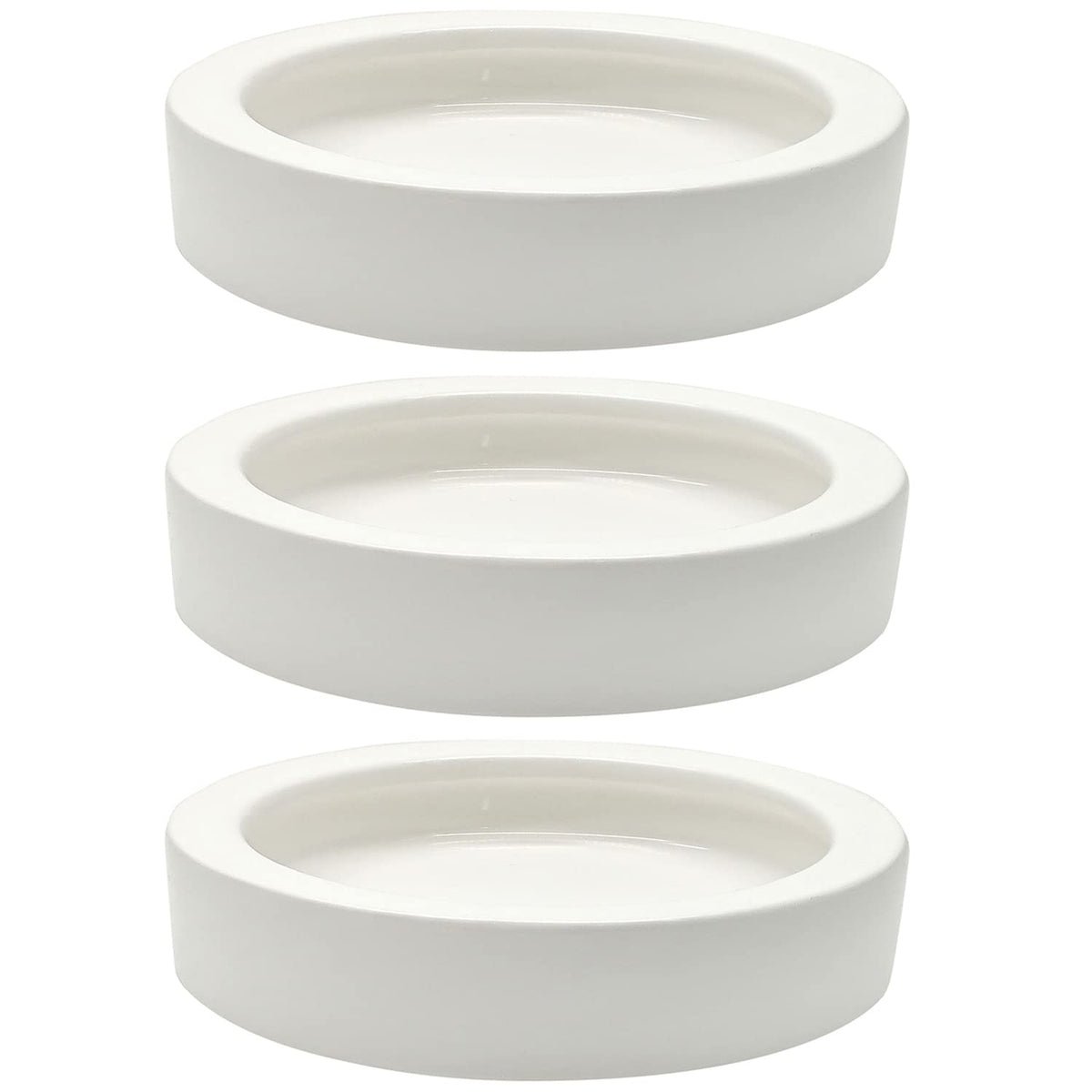 iHomeSet ensemble de 3 bols réptiles en céramique, pratique pour nourrir et hydrater.