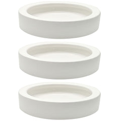 iHomeSet ensemble de 3 bols réptiles en céramique, pratique pour nourrir et hydrater.