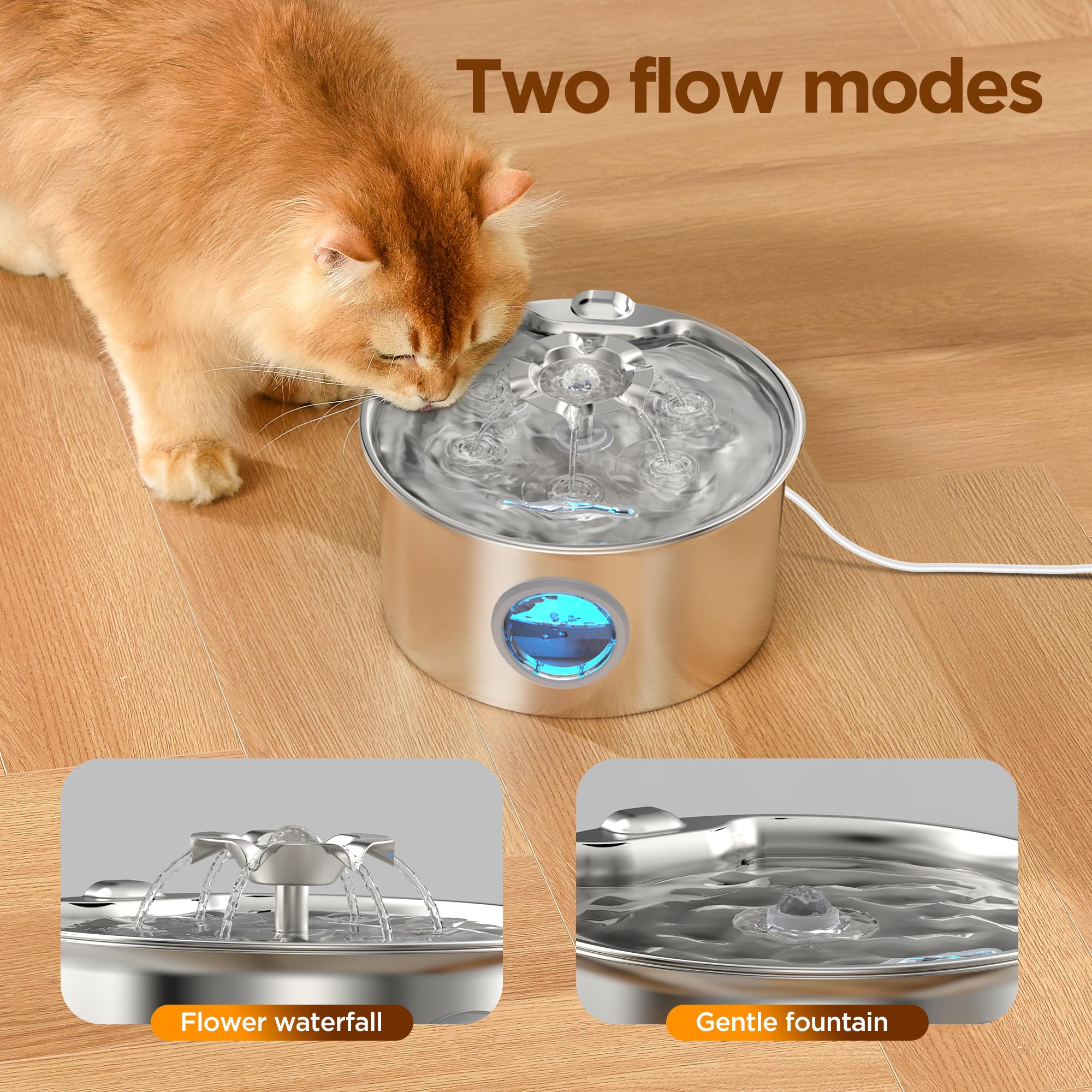 IHOUONE pompe silencieuse moins 25db pour sommeil paisible
