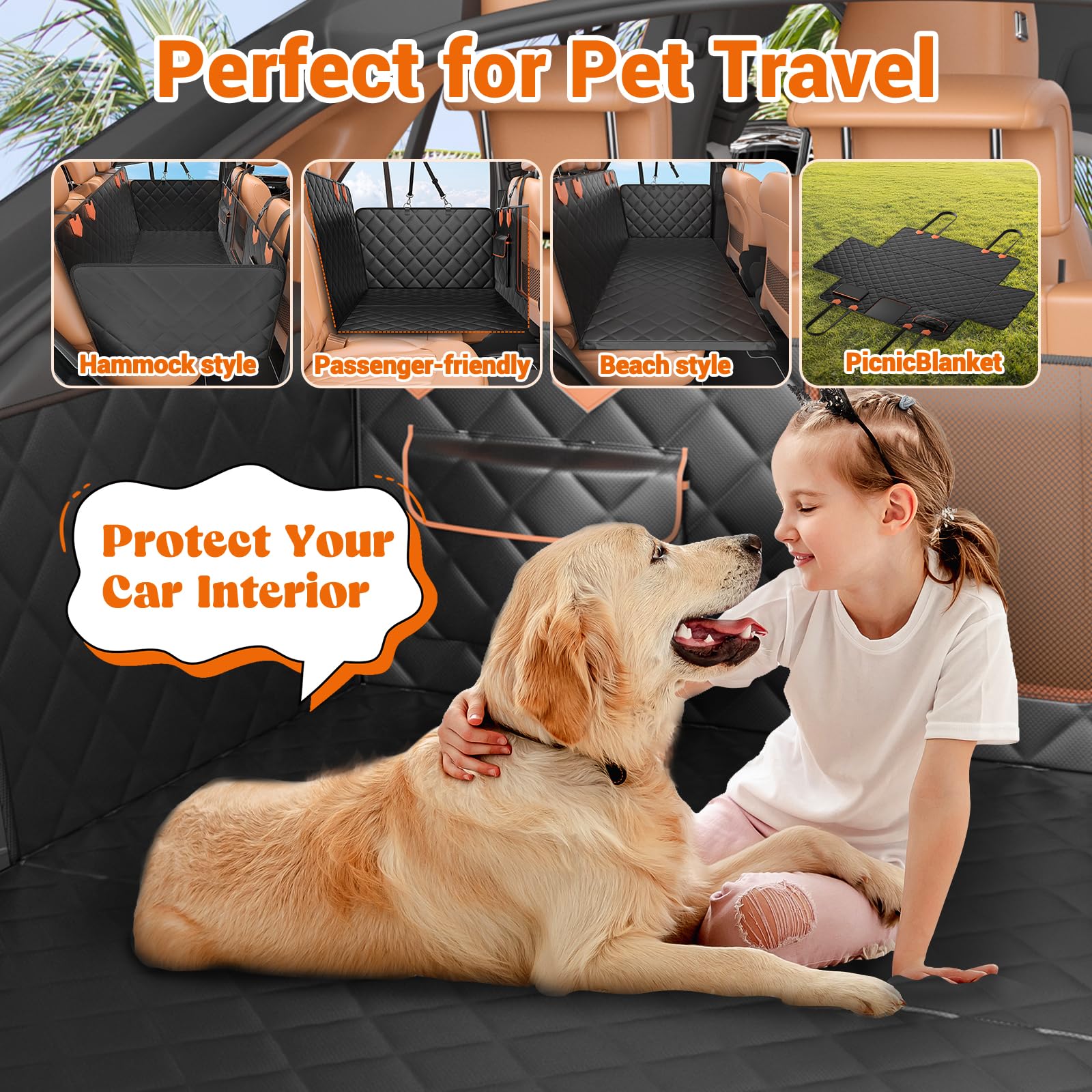 IJVAE Coussin-confort-dog-extenseur – surface douce et sécurité renforcée
