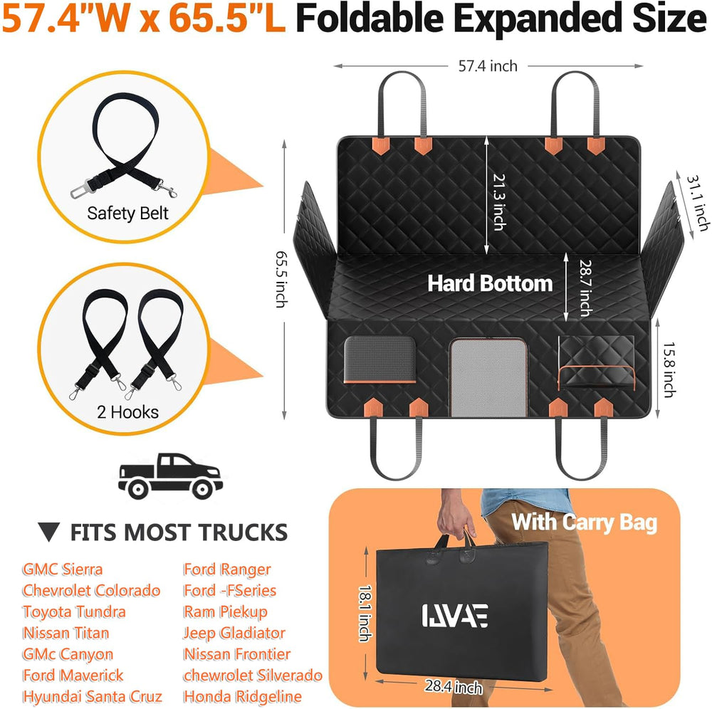 IJVAE Tapis de siège imperméable – protection complète et facile à nettoyer