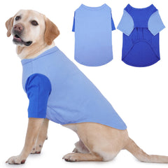 IKIPUKO T-shirt chien bleu 5XL — aperçu avant, confort et mobilité lors des sorties.