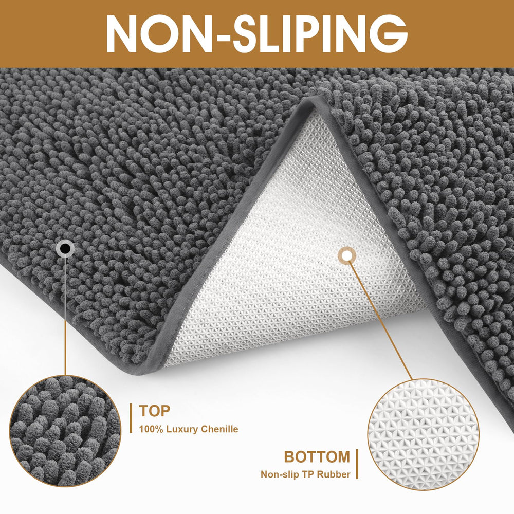 IM HOME Tapis usage interieur exterieur gris, adaptable à toutes les entrées