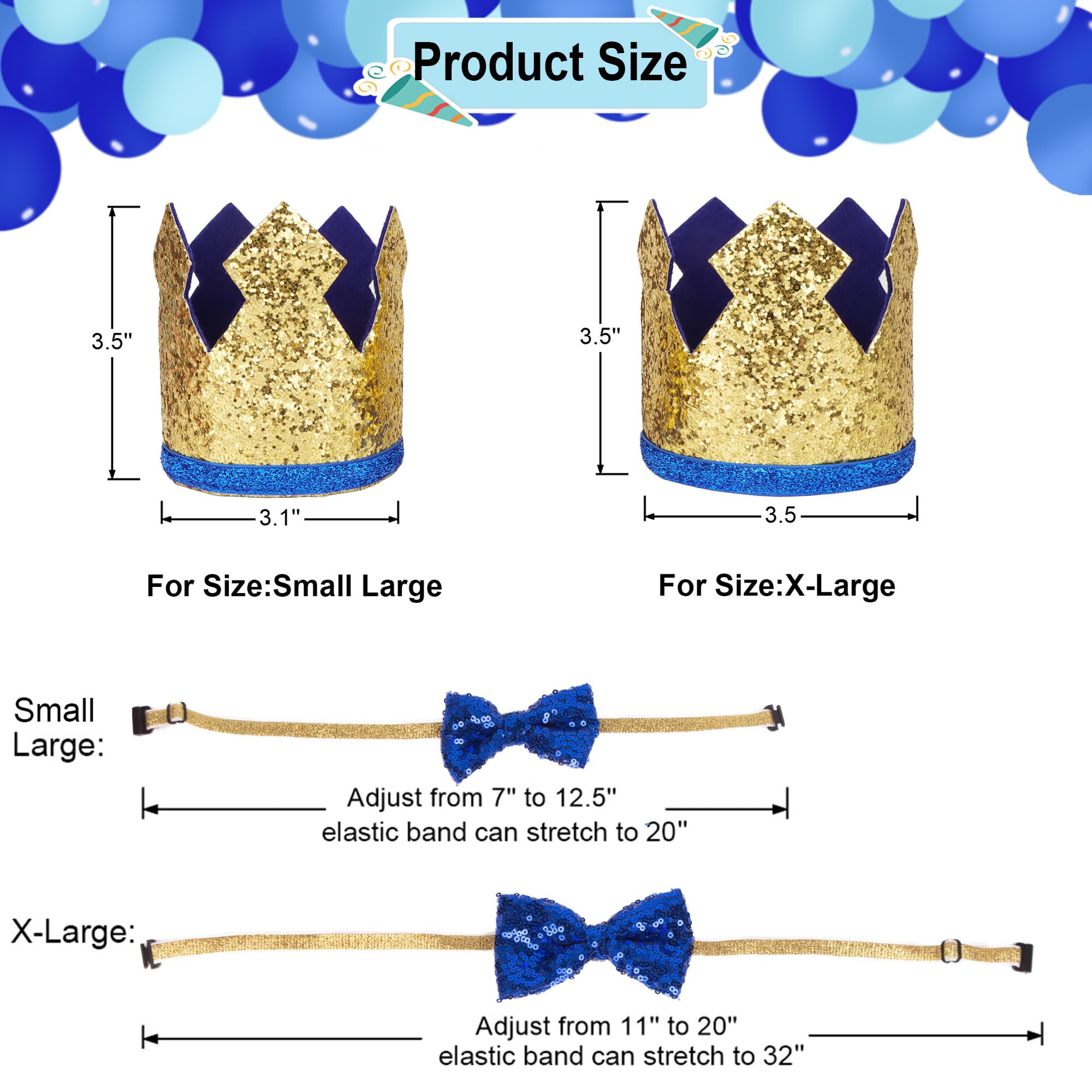 Accessoires ADOGGYGO pour chiot, ensemble festif complet pour des moments spéciaux.